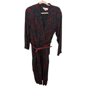 Vintage Tanner Dress 80s Costume Femme Dark Romantics Whimsy Goth 10 Cotton